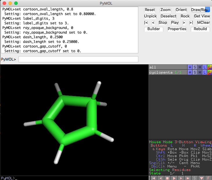 openbabel zmatrix output